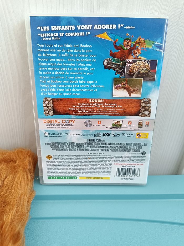 Dvd Yogi L'Ours - photo numéro 3