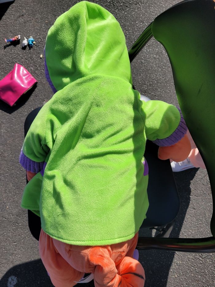 Grande peluche tigrou peignoir 60 cm - photo numéro 3