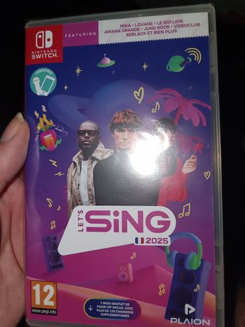 Let's sing 2025 25 let lets AB prix ferme Nintendo switch