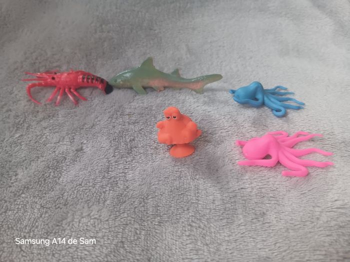 Lot 5 animaux marins - photo numéro 2