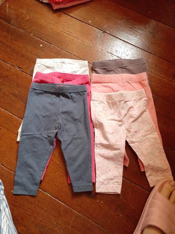 Lot 6 leggings 6mois