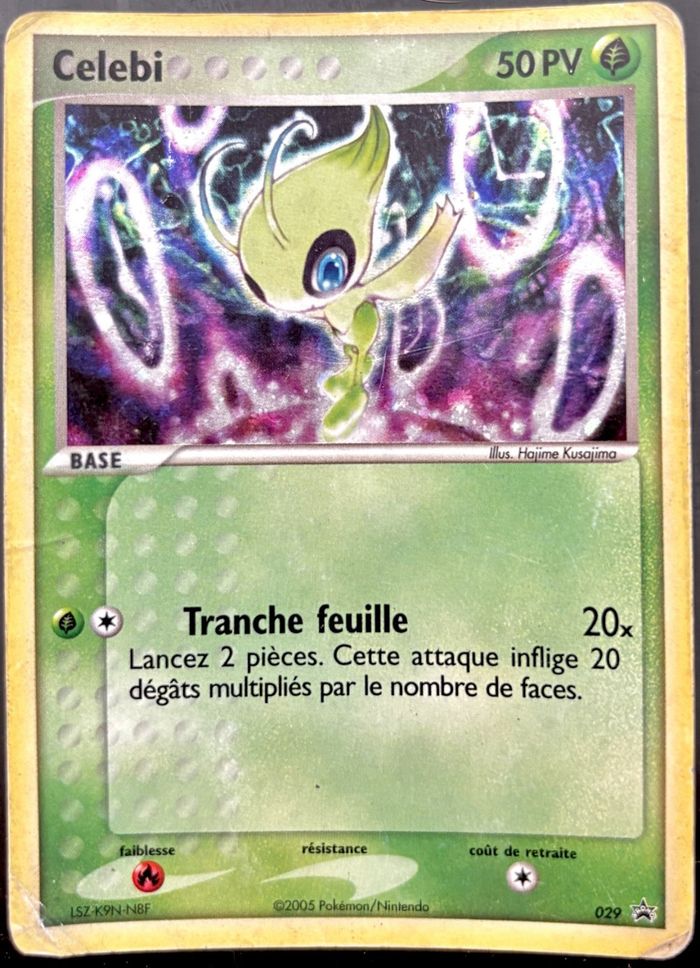Nintendo Pokémon JCC Celebi Promo (029)