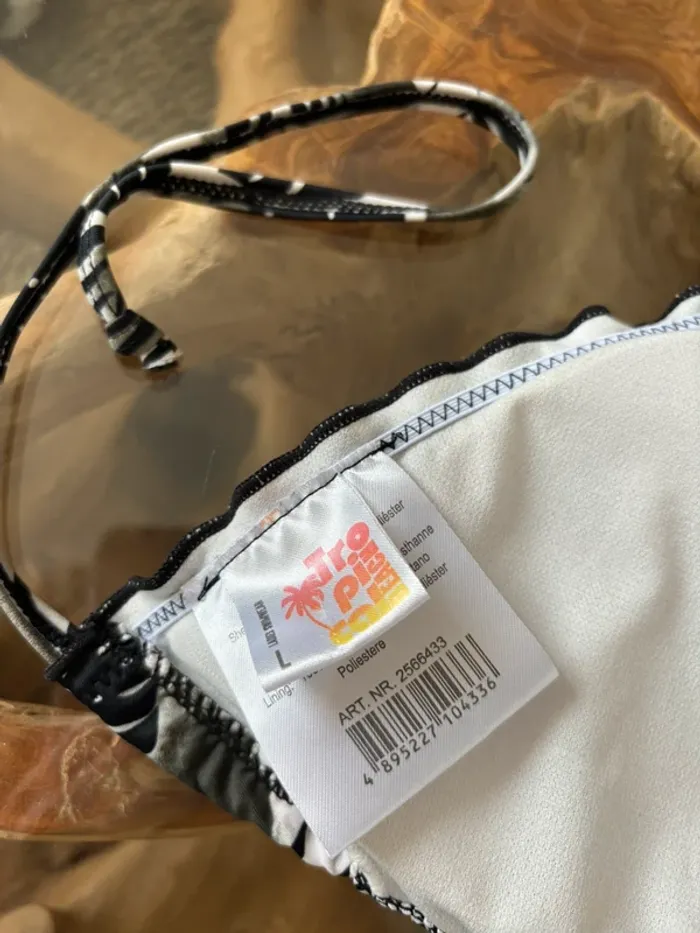 Haut de maillot de bain tropical feuilles - photo numéro 4
