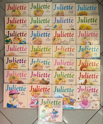 Lot 29 livres enfants Juliette 