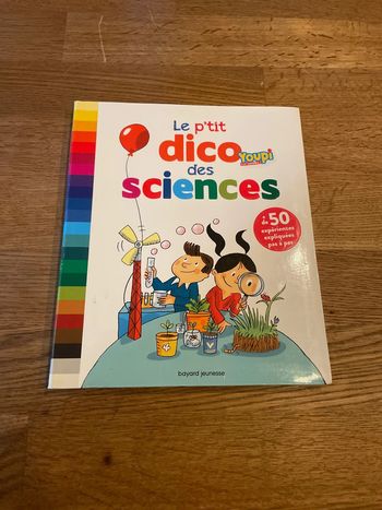 Livre Le p’tit dico des sciences