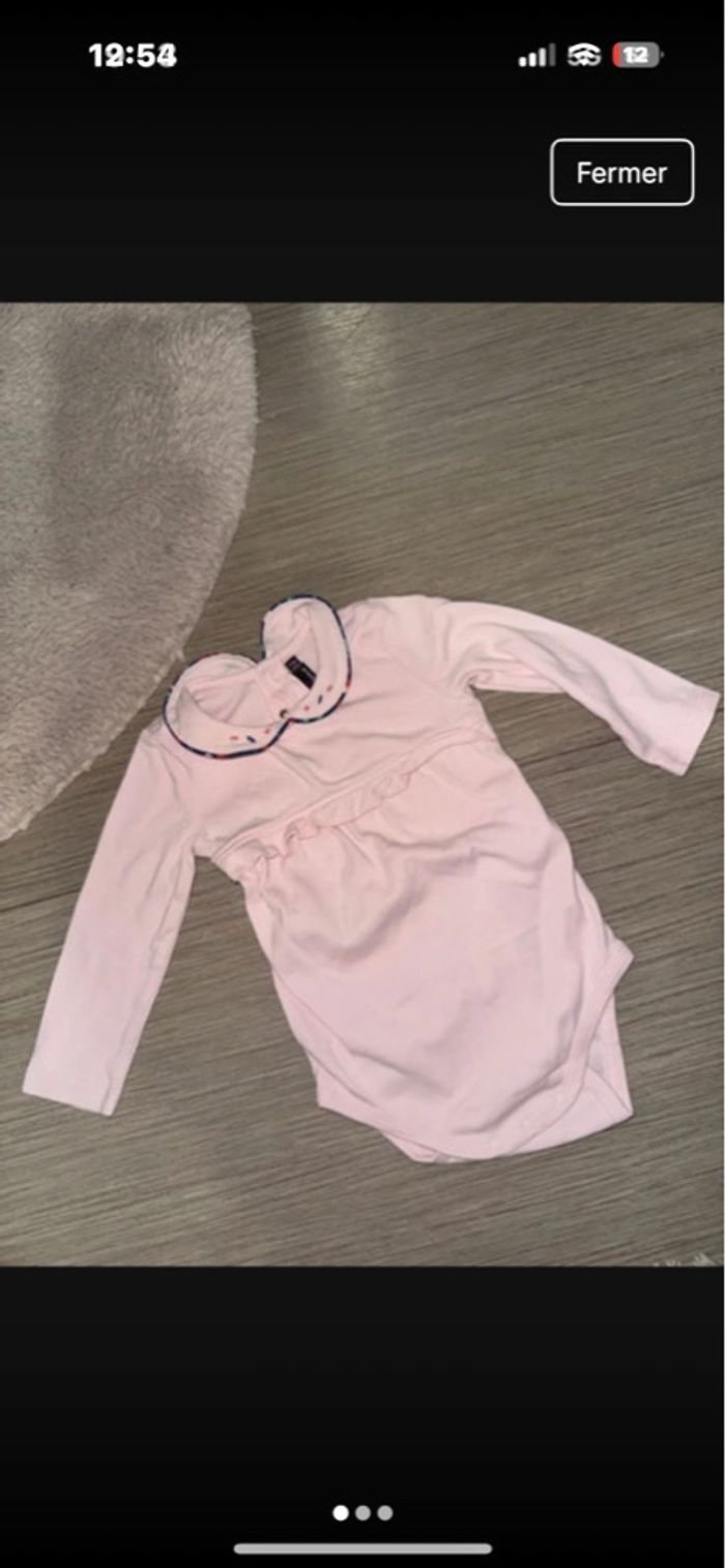 Bodie col Claudine 12 mois très bon état - photo numéro 2