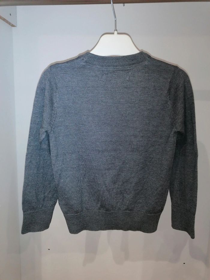 Pull gris La halle 4ans 104cm Neuf - photo numéro 5