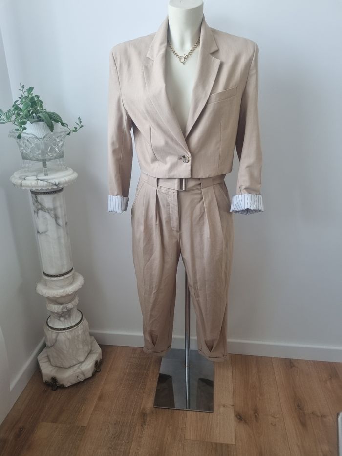 Ensemble beige Bershka - photo numéro 3