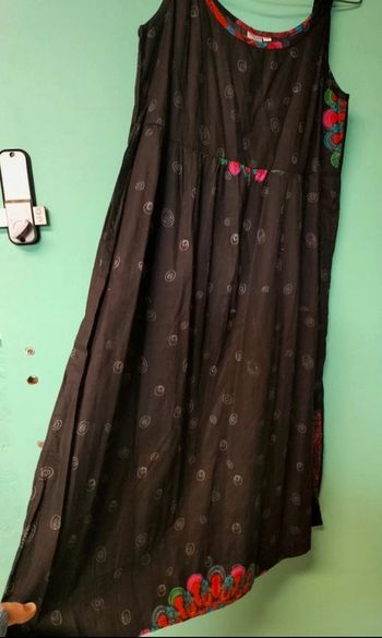 Robe noir et coloré S