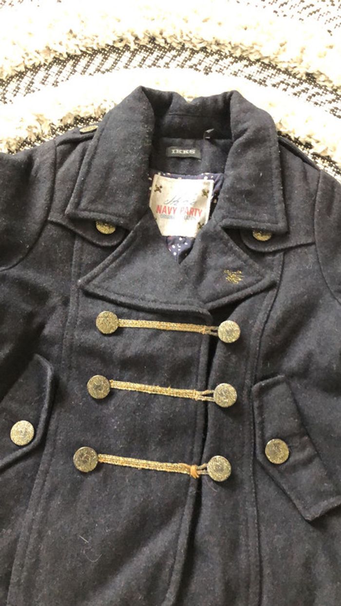 Manteau Ikks marine - photo numéro 2