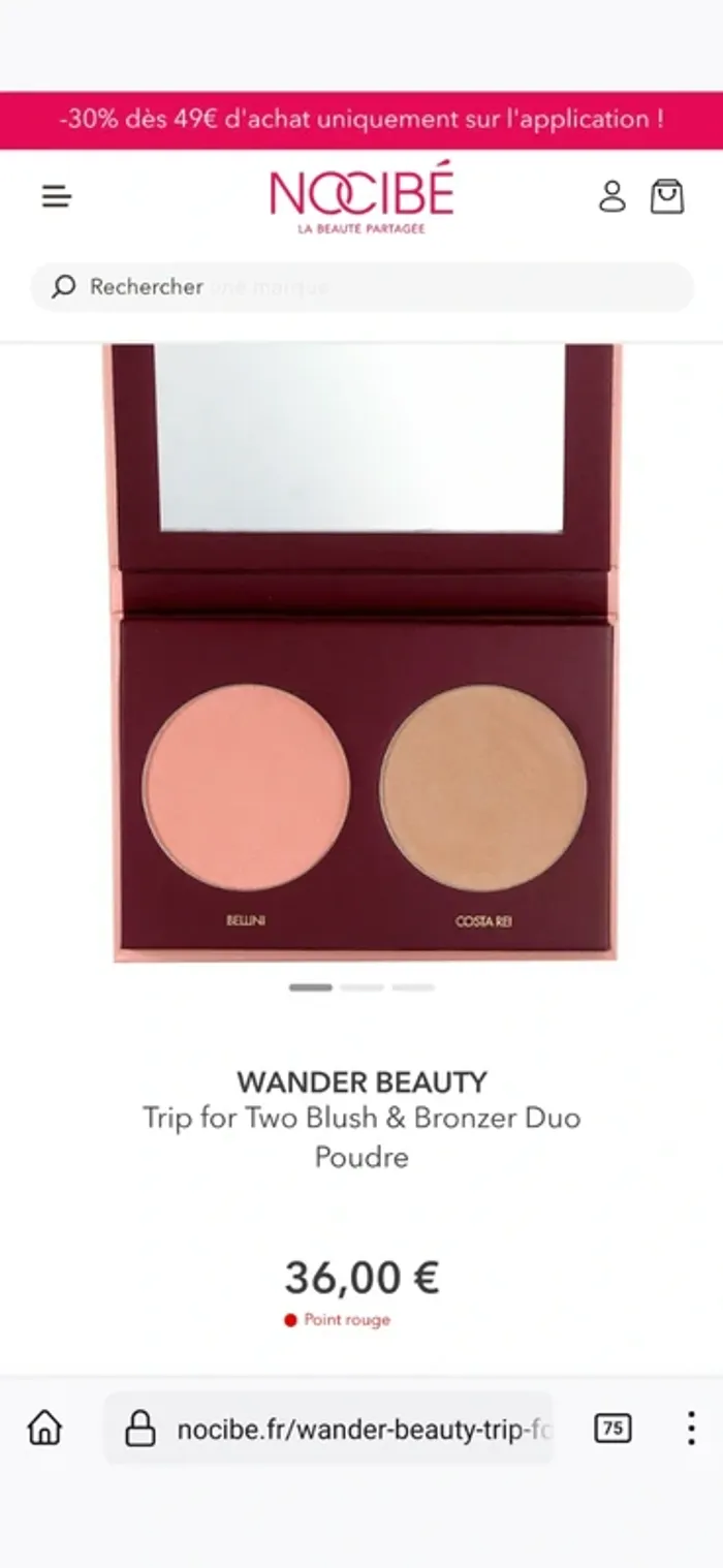 Palette blush et bronzer Wander Beauty - photo numéro 2