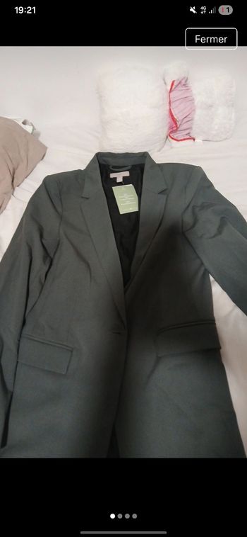 Blazer vert foncé