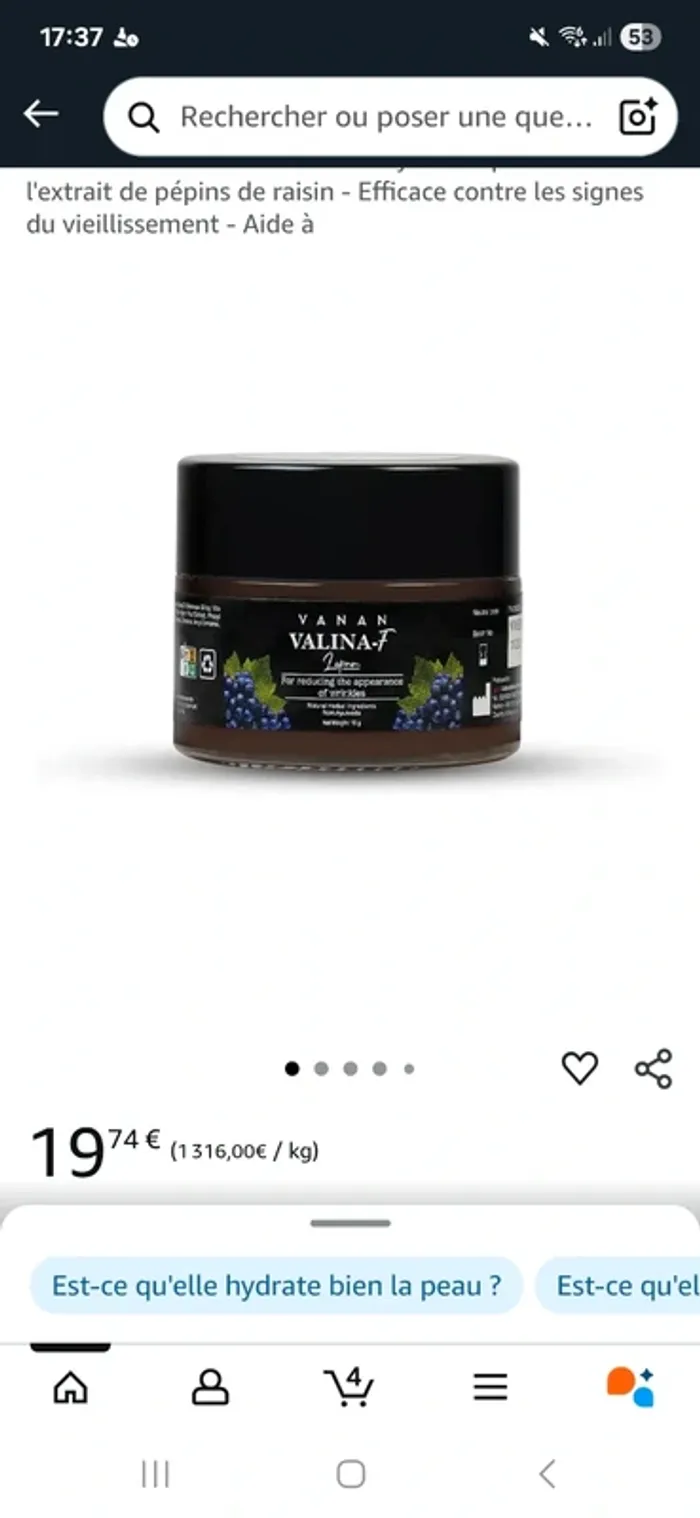 Crème nuit Vanan - photo numéro 4