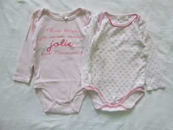 Bodies Manches Longues, Bébé Fille 18 Mois, Babilou