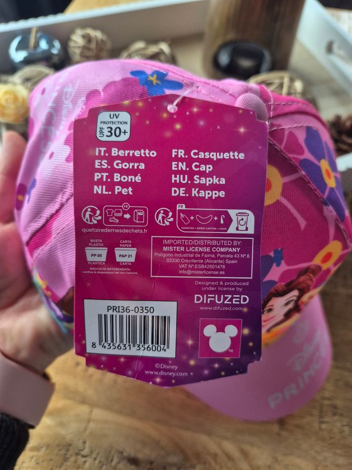 Casquettes Fille Princesses Disney - photo numéro 2