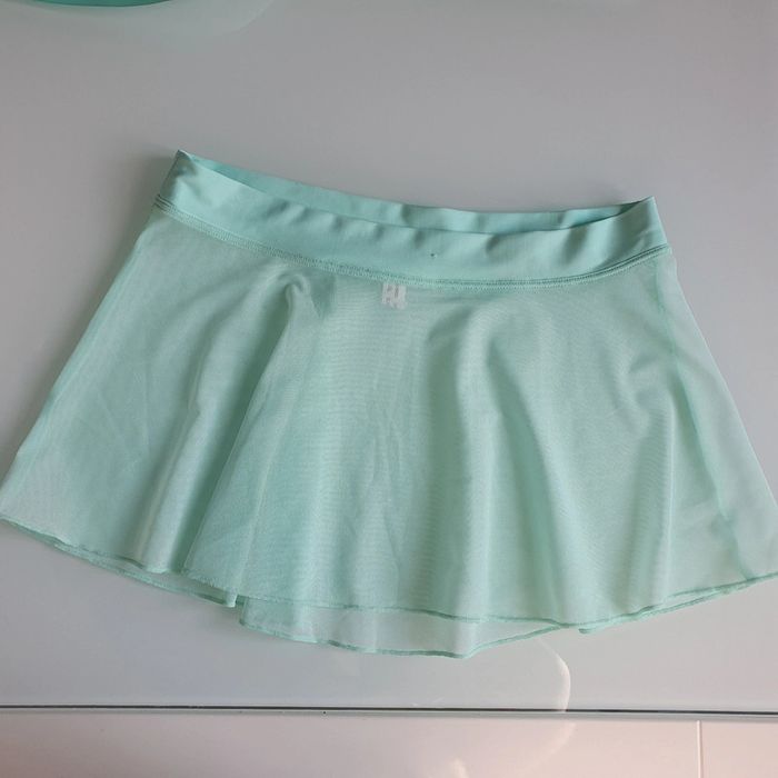 Justaucorps brassière+ tutu long vert d'eau - photo numéro 10
