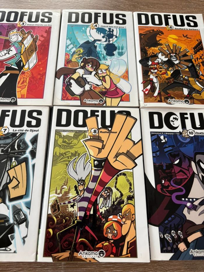 Lot De 6 Manga Dofus. - photo numéro 3