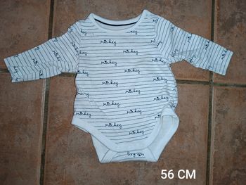 Body garçon 56CM