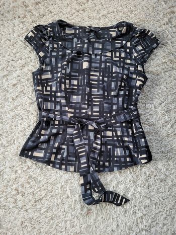 Haut top imprimé graphique neuf