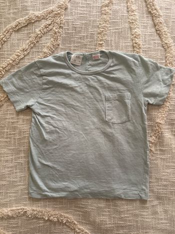 TEE shirt Zara bleu clair 4/5 ans