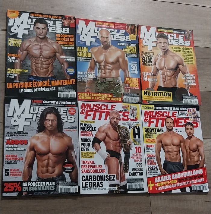 Lot magazines Musculation - photo numéro 5