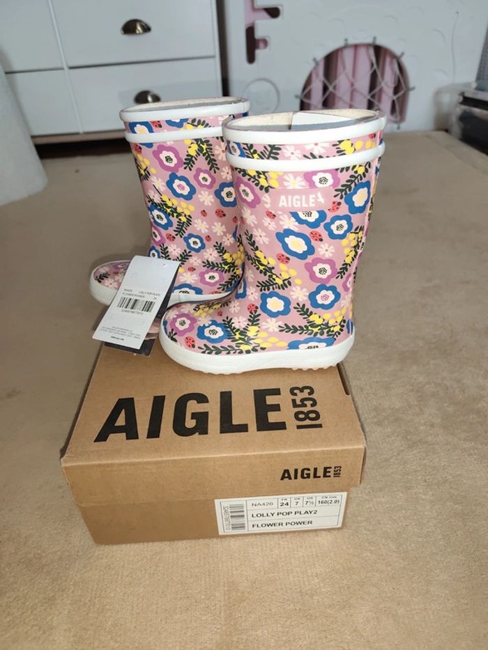 Aigle
Lolly Pop Play 2 - Bottes en caoutchouc - flower power - photo numéro 2