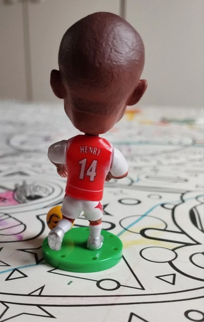 Petite figurine football neuve Thierry Henry Arsenal - photo numéro 2