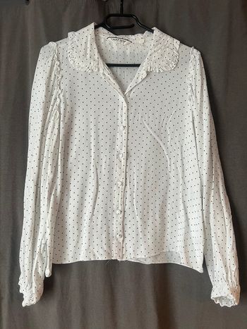 Blouse légère avec volants Naf Naf
