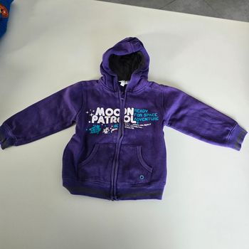 Gilet zippé à capuche  - kimbaloo  - 3 ans