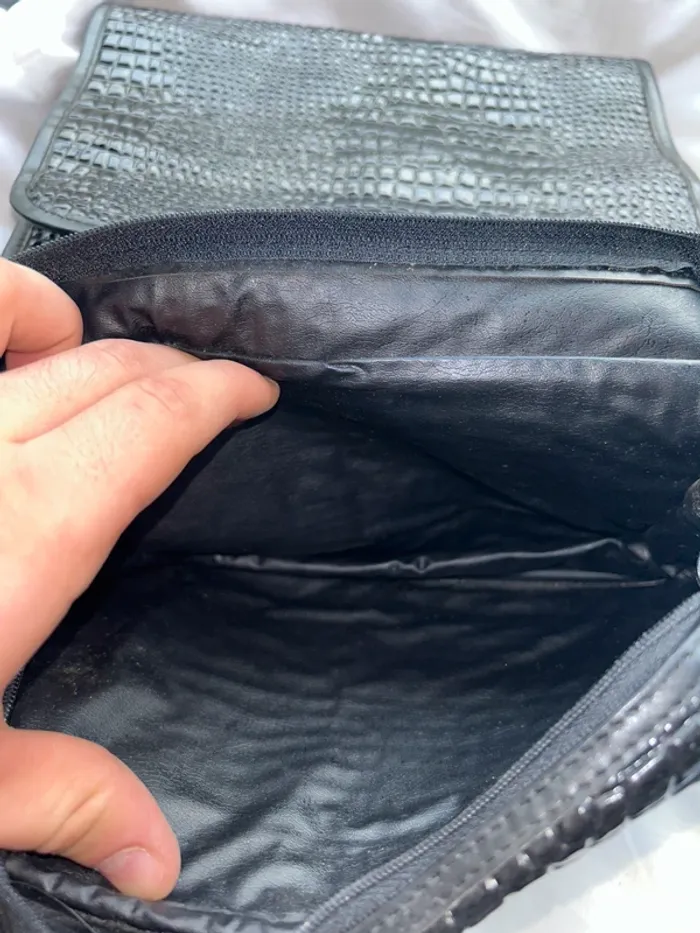 Pochette en cuir vintage - photo numéro 12