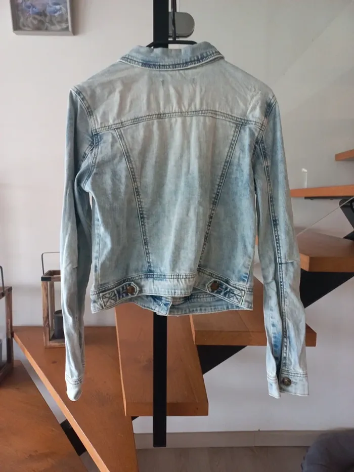 Veste en jean cache cache - photo numéro 6