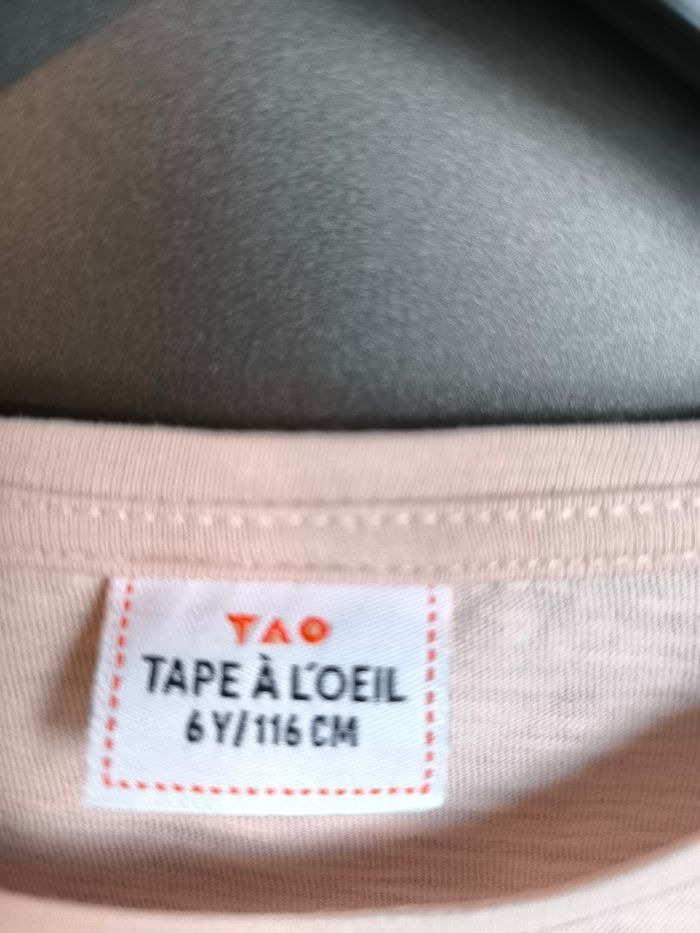 T shirt longues manches Tape à l Oeil - photo numéro 4