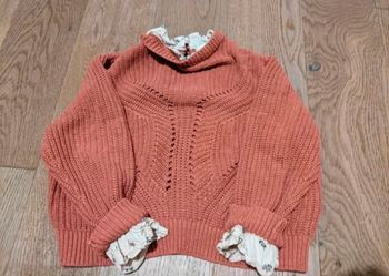Pull grosse maille 4 ans