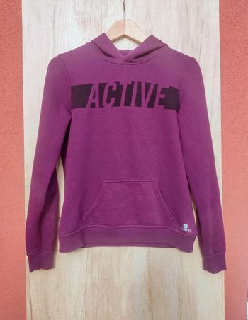 Sweat à capuche Domyos taille XS