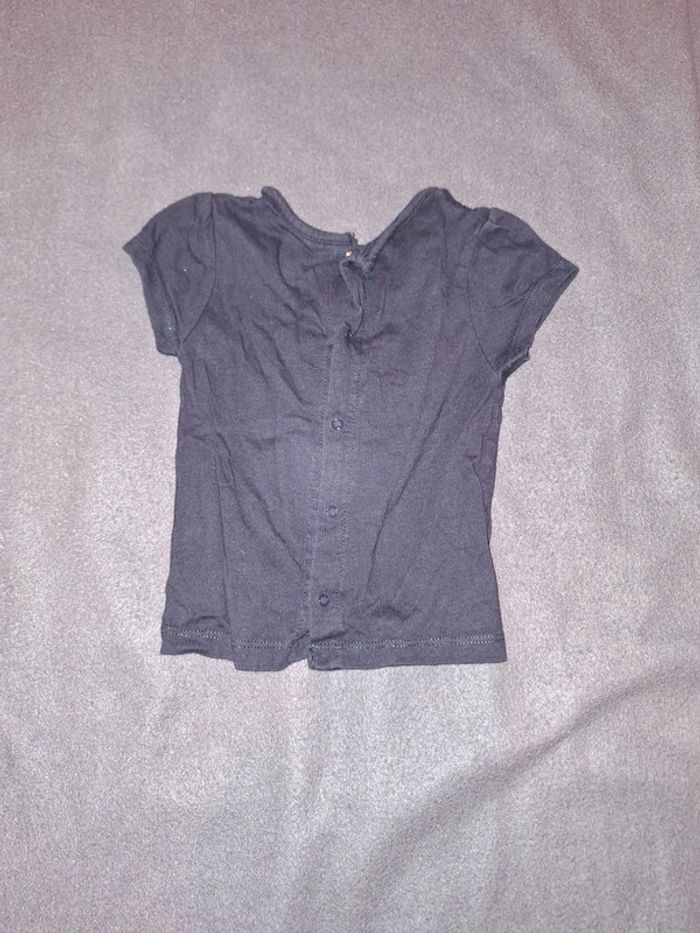 Tee shirt bébé cœur - photo numéro 4