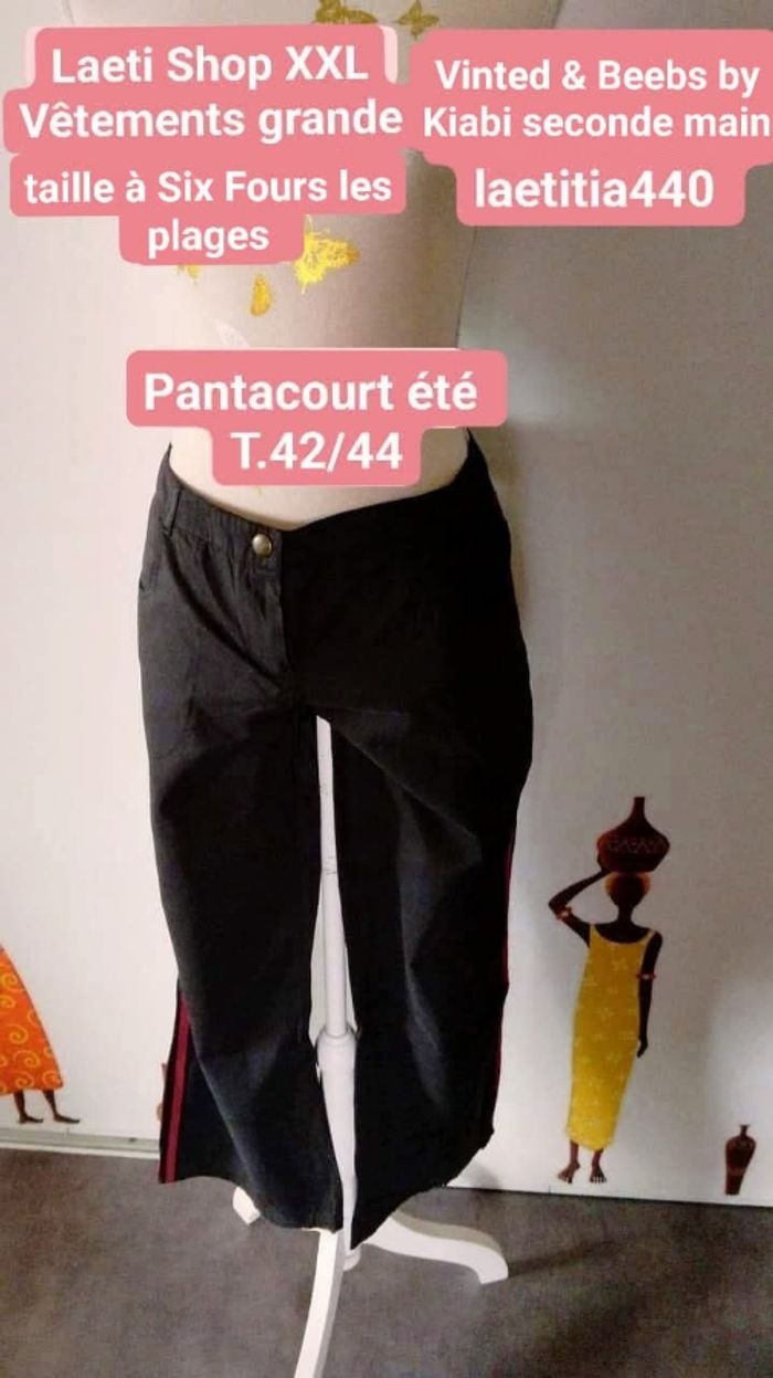 Pantacourt femme T.42/44