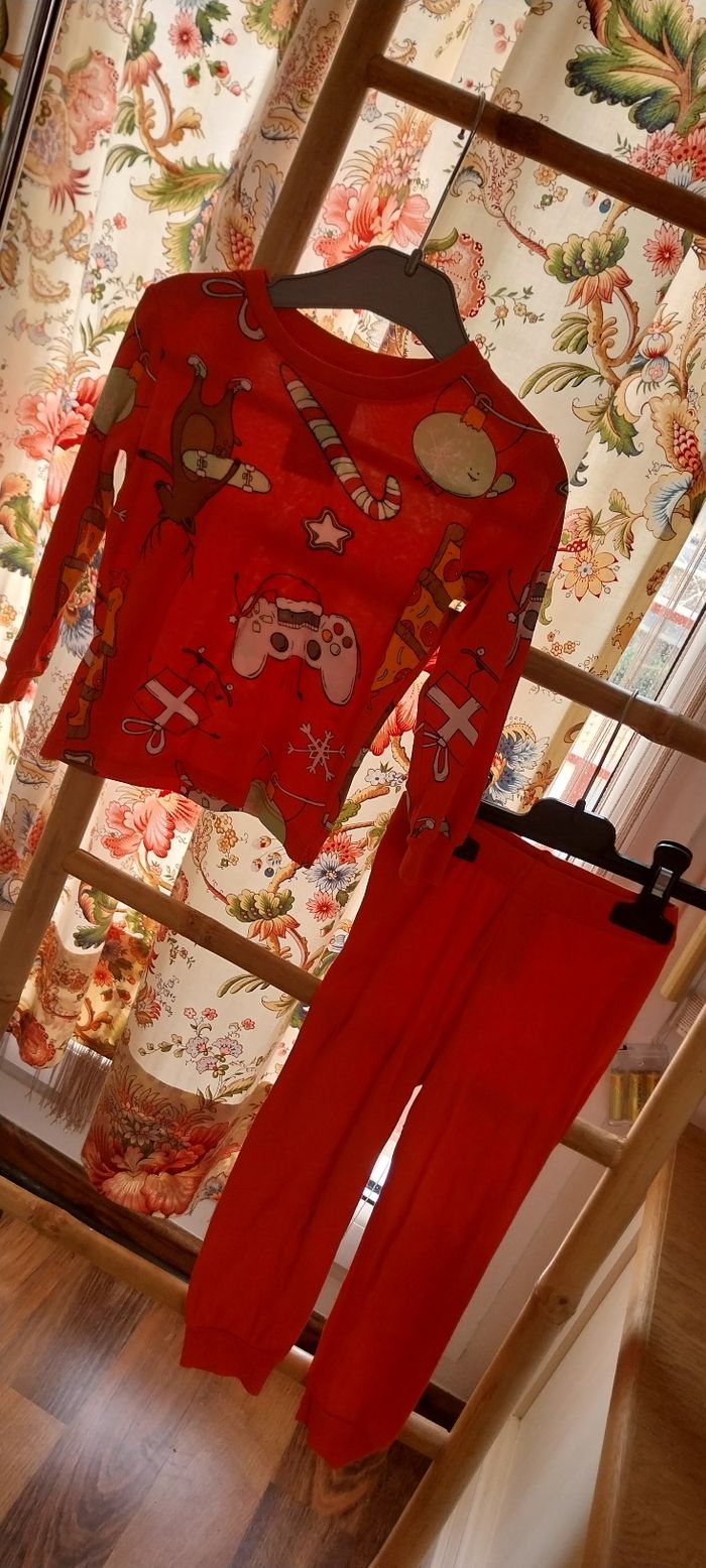 Pyjama/ dorsbien Christmas Gaming by H&M Excellent état 18 mois / 2 ans - photo numéro 7