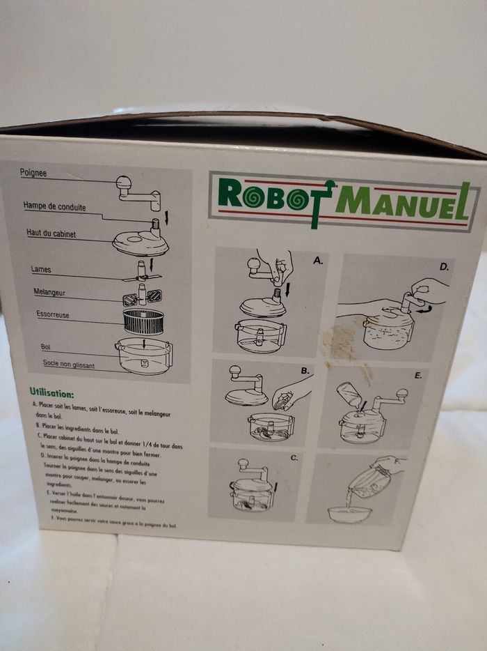 Robot manuel Pour battre et haché - photo numéro 2