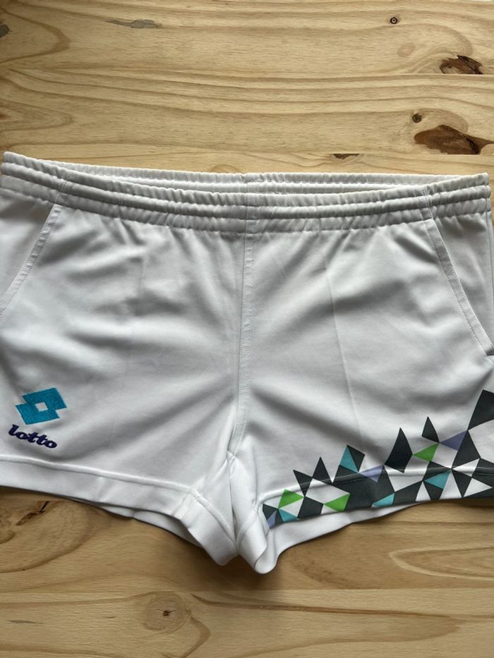 Short court de sport Tennis Lotto Vintage Unisexe XL - photo numéro 4
