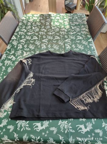 Pull noir original tailleL