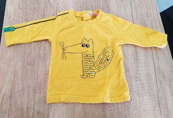 T-shirt manches longues garçon taille 3 mois DPAM