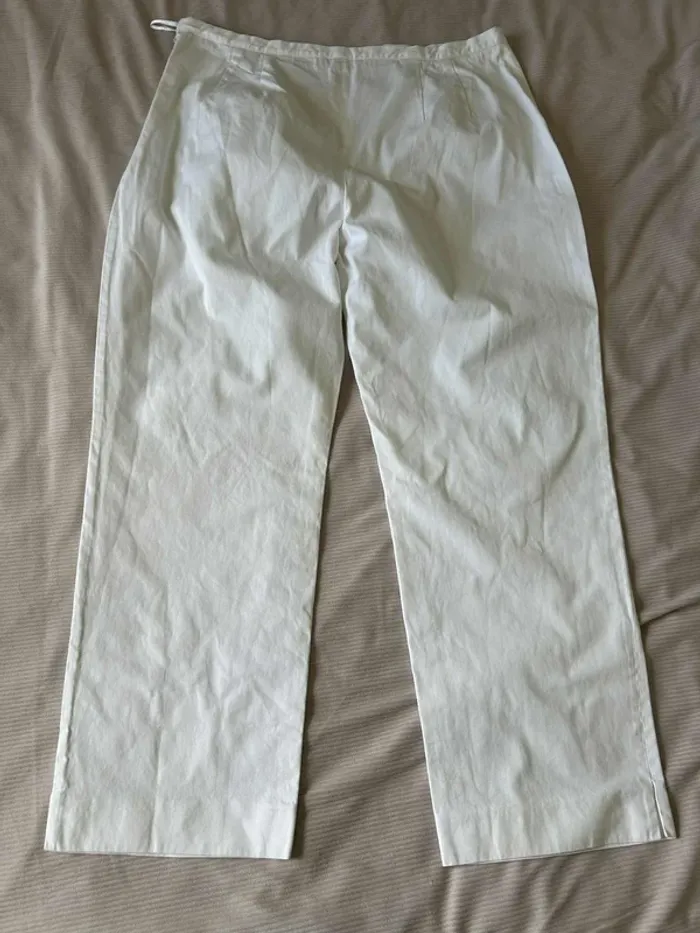 Pantalon blanc Rodier – Taille 48