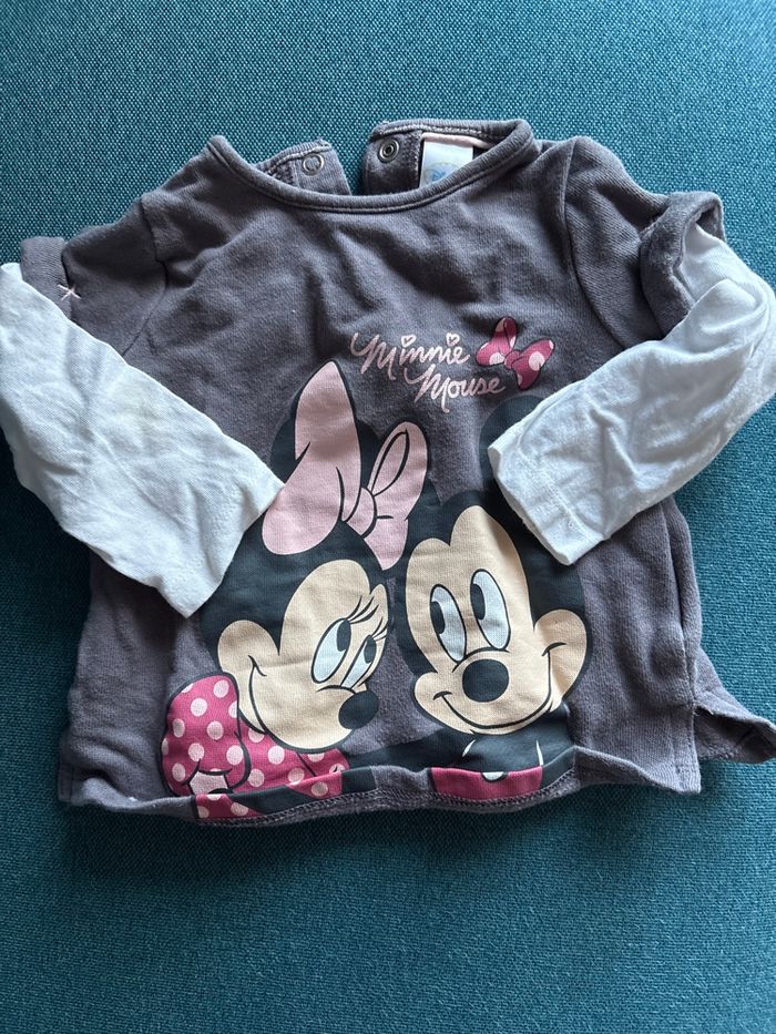 Ensemble Minnie et Mickey 6 mois - photo numéro 2