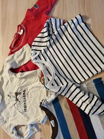 Lot t-shirts 6 mois