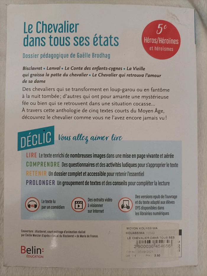 Lot Chevalerie : Chevalier dans tous ses états + Les chevaliers du roi Arthur - photo numéro 3