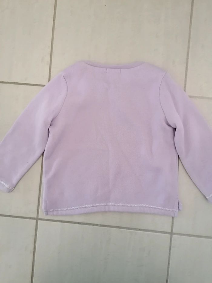 Sweat molletonné taille 24 mois - photo numéro 3