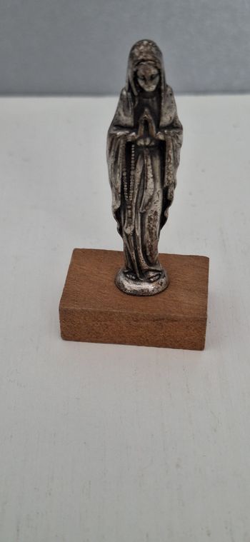Petite statuette religieuse, sainte vierge
