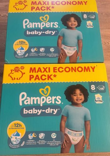 Pampers taille 8