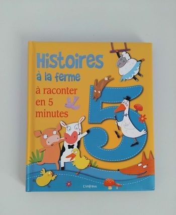 La Ferme Histoires à raconter en 5 minutes Livre Enfant 🐮🐷