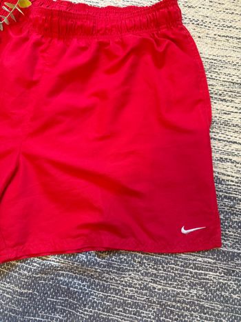 Short de bain Nike - Homme - rouge